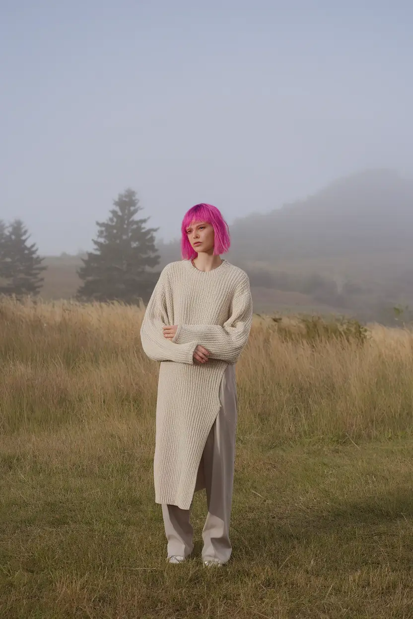 cozy fall outfits ideas 2025 Wrapped in Wool and Wild Air