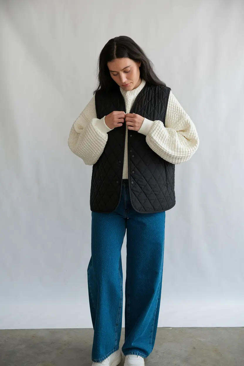fall outfits for school Cozy Layers for Chill Mornings
