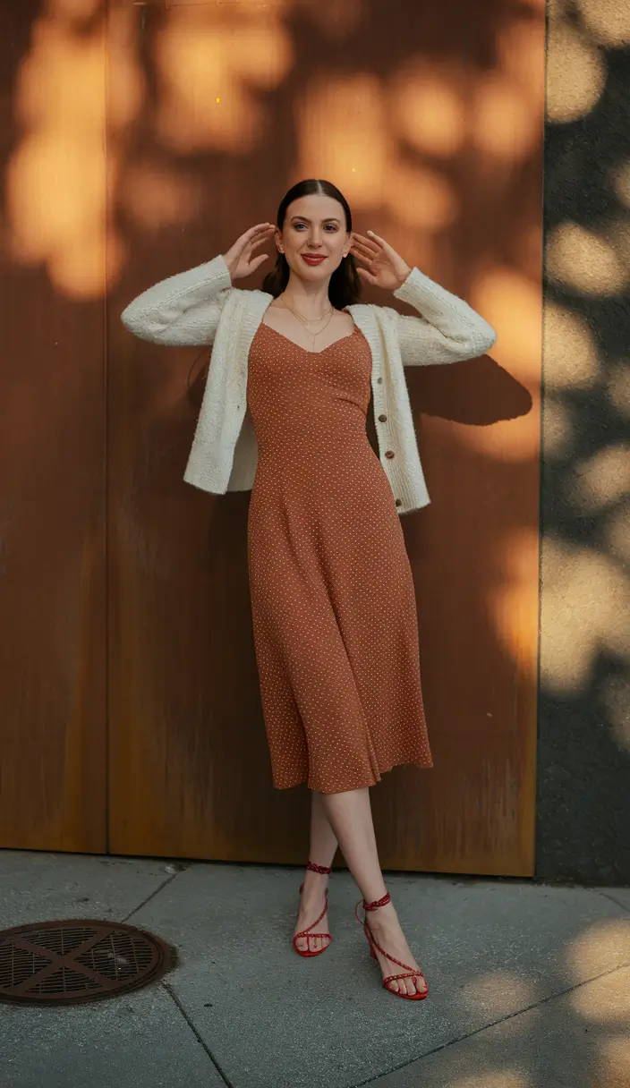 Early Fall outfits inspo for September 2025+Warm Spice and Cardigan Softness