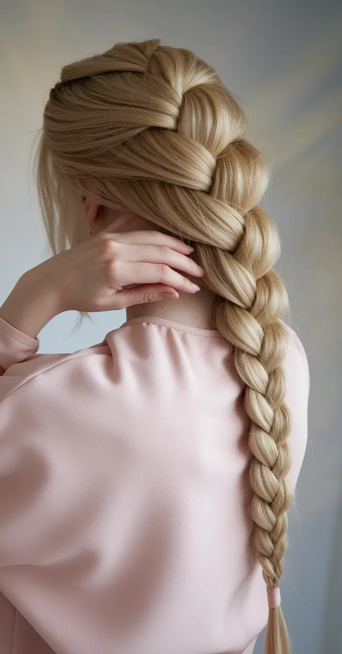fall braids hairstyles Timeless French Braid with a Voluminous Crown