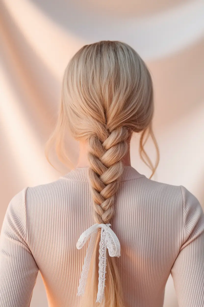 fall braids hairstyles The Braided Ribbon Beauty