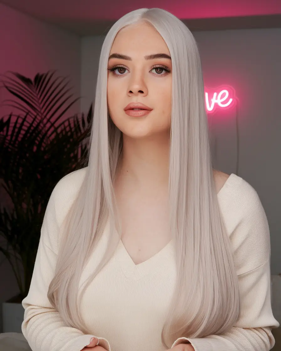 fall hair color for blondes ash glass blonde with luxe length