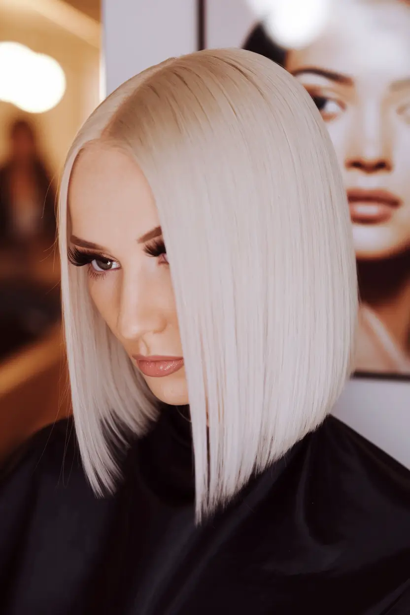 fall hair color for blondes 2025 Precision Blonde for the Power Mood