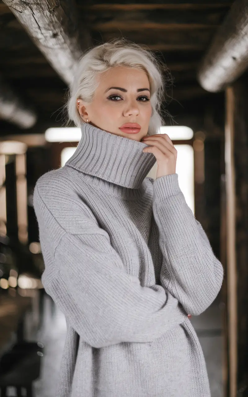fall hair color for blondes 2025 Frosted Platinum and Cozy Confidence