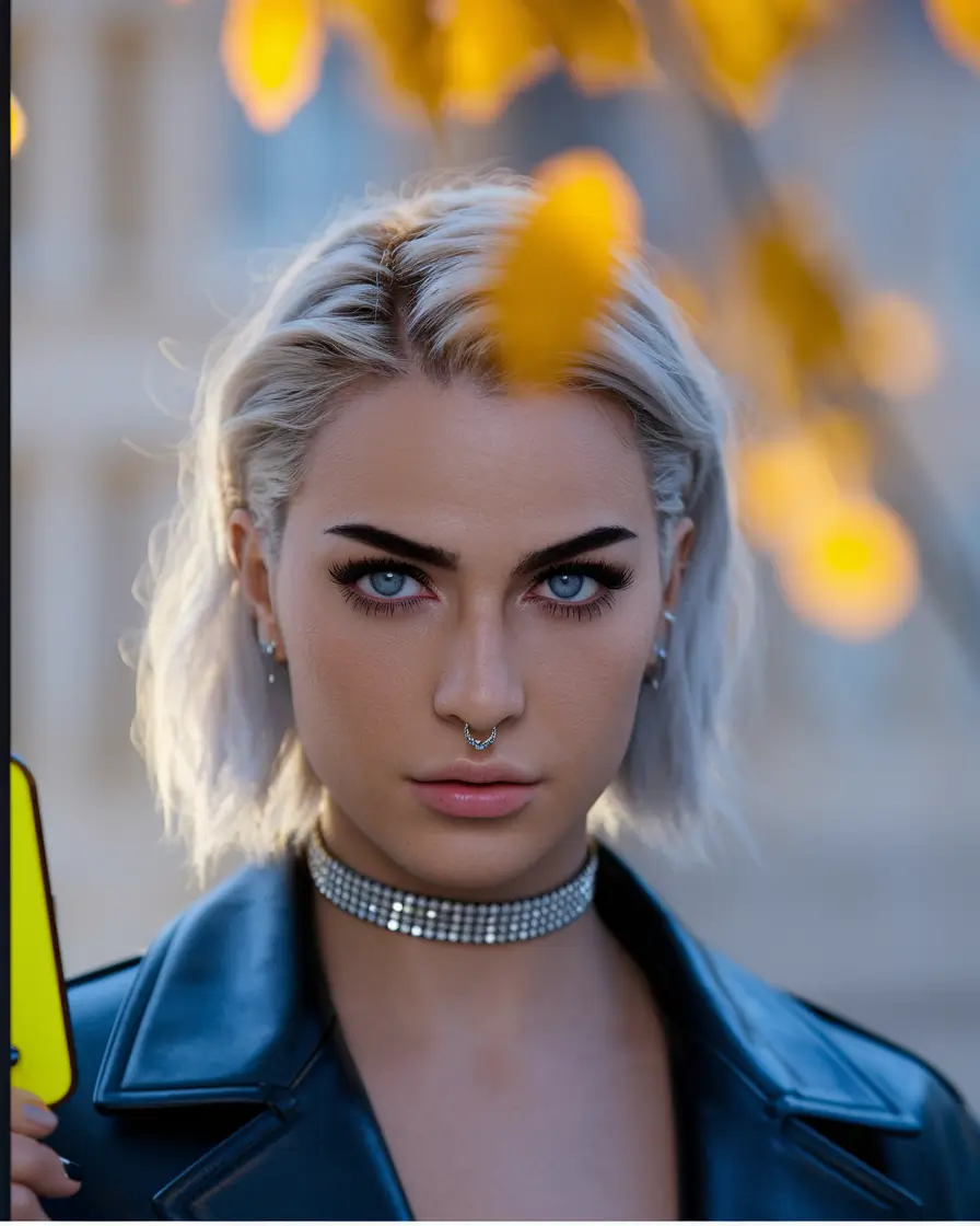 fall hair color for blondes short short and smoky platinum