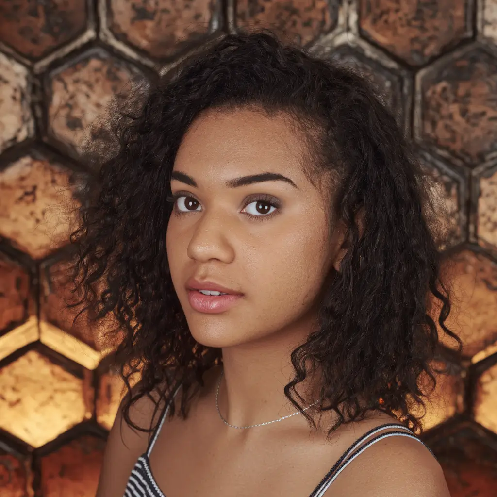 fall hair color for brown skin 2025 Soft Curls with a Natural Touch
