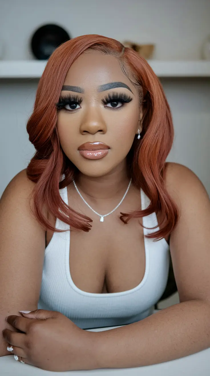 fall-hair-color-for-black-women-2025+Warm-Cinnamon-Layers-with-a-Sculpted-Finish