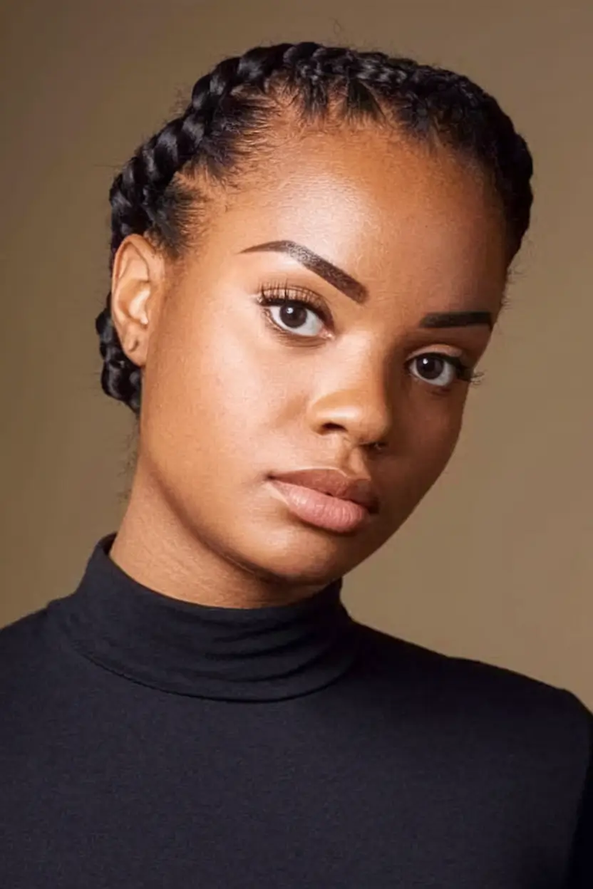 hairstyle black women braided Elegant Cornrow Crown