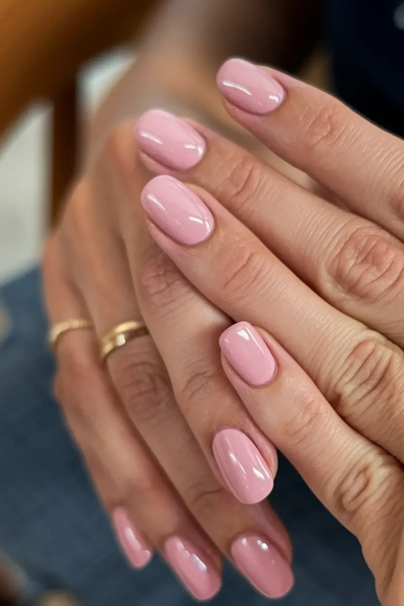 september-nails-designs-short-Muted-Baby-Pink-for-Everyday-Elegance