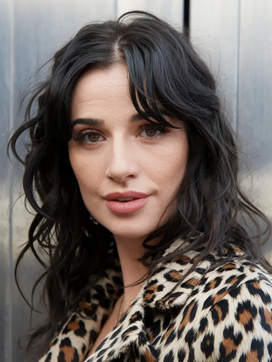 fall-hair-color-for-brunettes-2025-Messy-Waves-in-Deep-Dark-Brunette