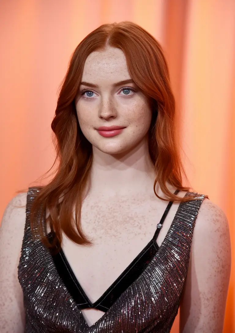 warm fall hair color red Classic Ginger Elegance