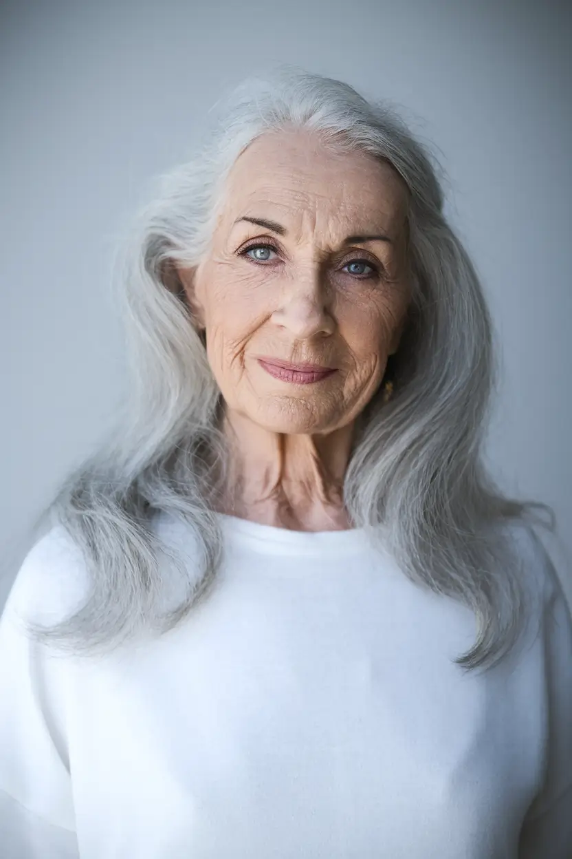 Fall haircuts for women over 60 Soft Volume and Long Layers