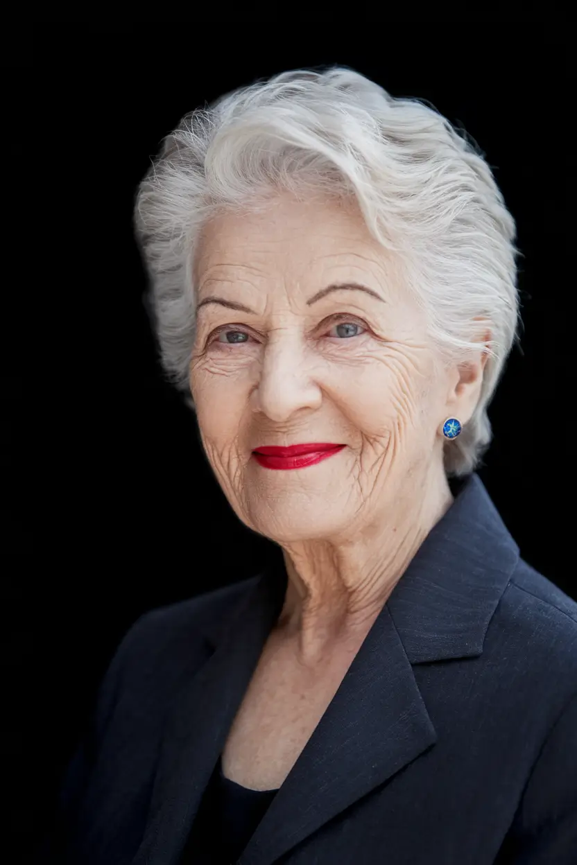 Fall haircuts for women over 60 Classic Volume with Quiet Luxury