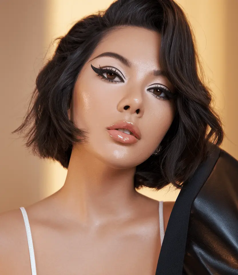 fall haircuts 2025 short Voluminous Short Waves with Deep Part