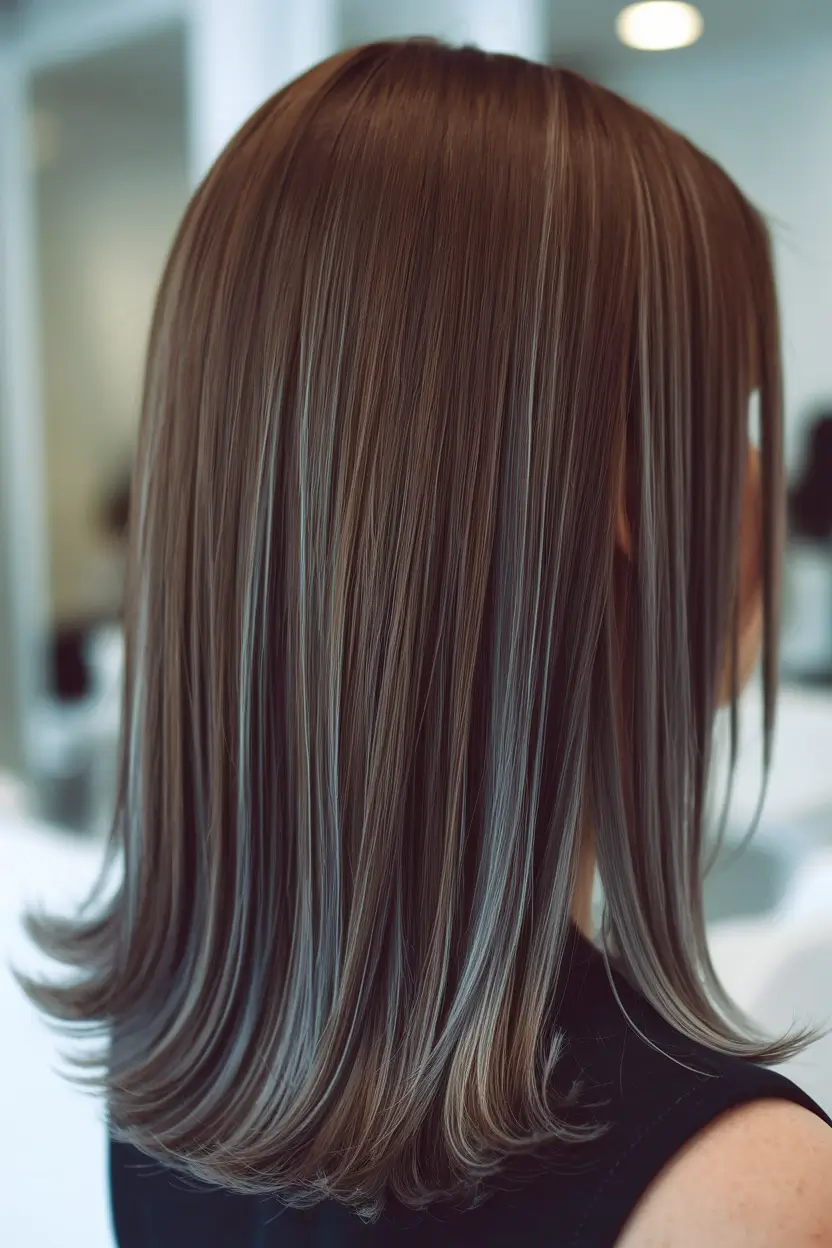 Long Haircut Inspiration for Fall 2025+Soft Blended Layers with Ashy Lowlights