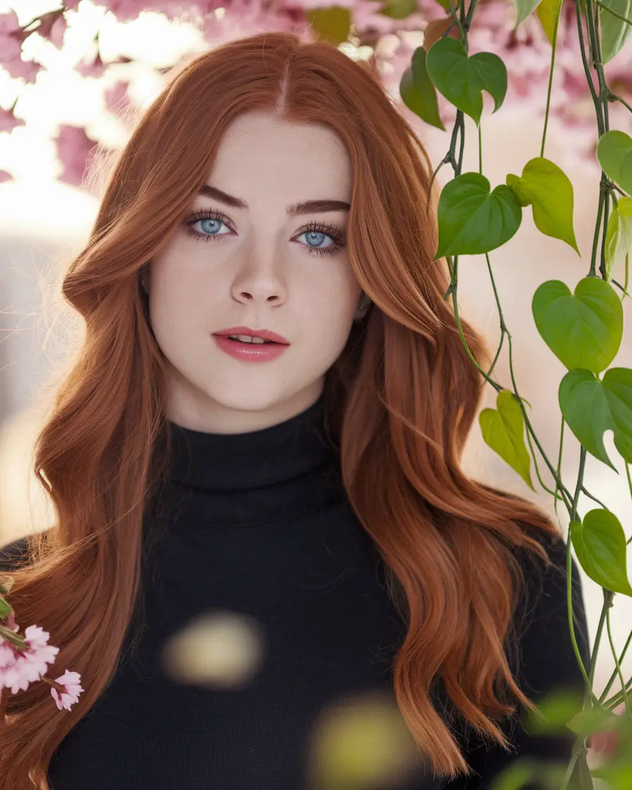 fall red hair color autumn glow