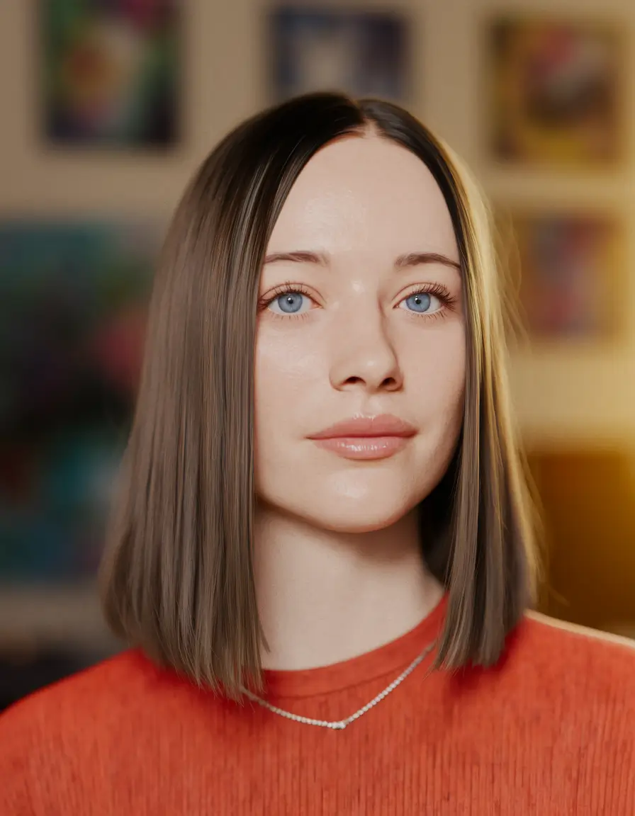 september haircut Blunt Bob with Ultra Sleek Finish