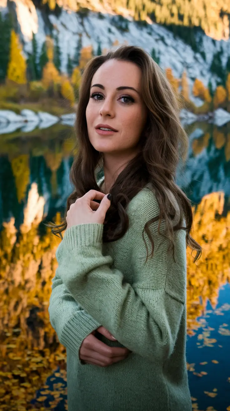 Soft Autumn Haircuts for 2025 Muted Brunette Cascade for Natural Fall Glow