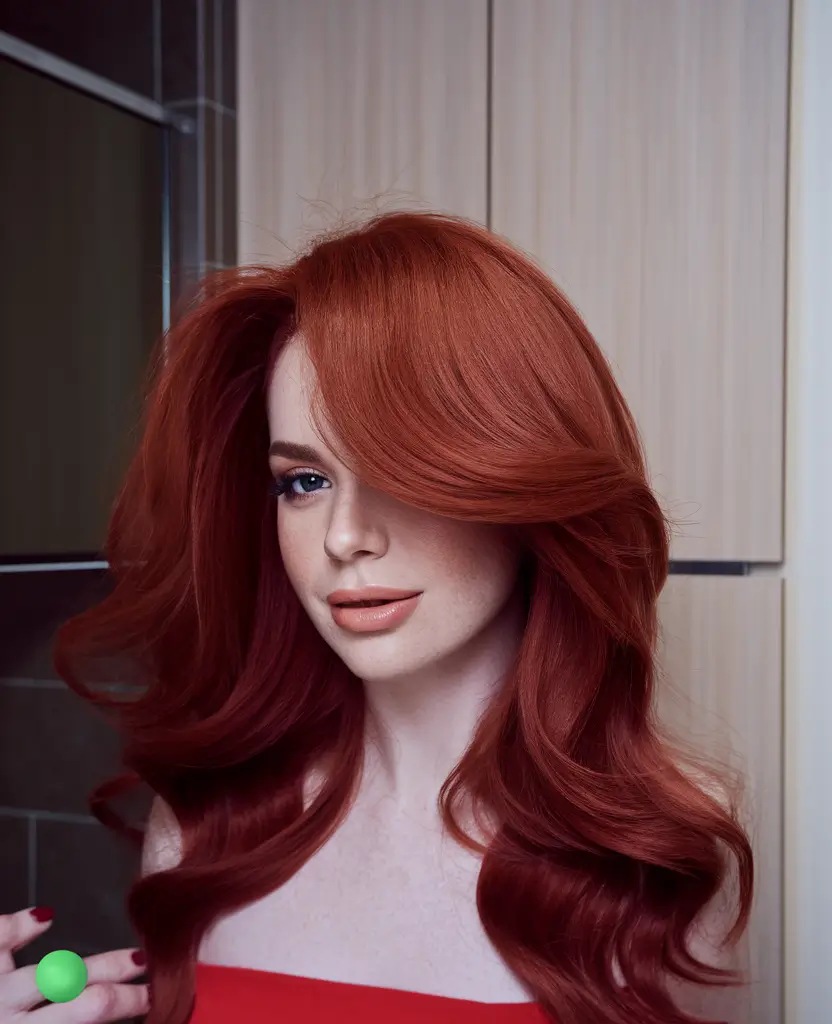 autumn haircuts 2025 Retro Layers With a Fall Drama Flair