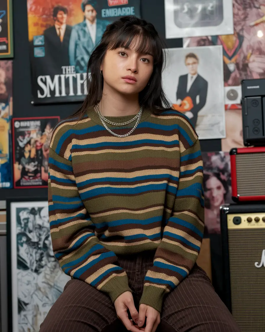 fall sweater outfits 2025 Moody Bandroom Energy