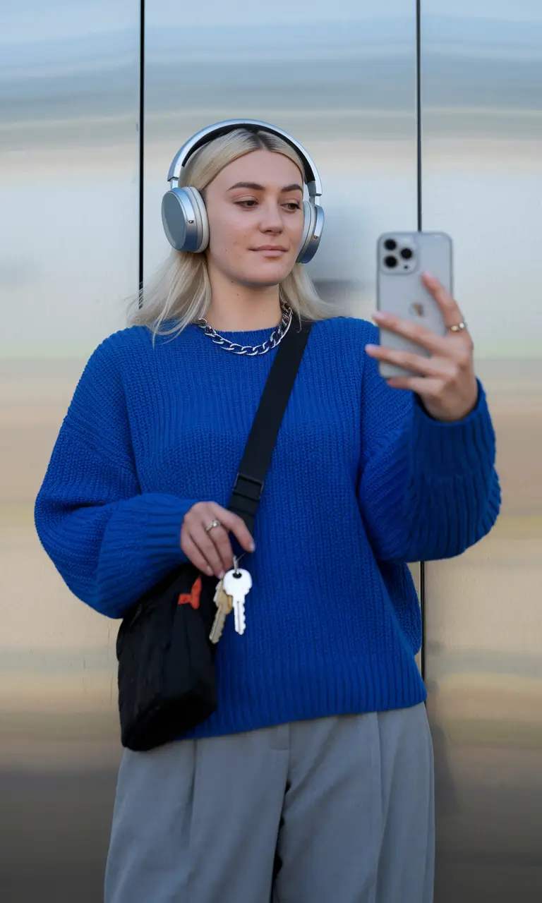 fall sweater outfits 2025 Modern Streetwear Knit