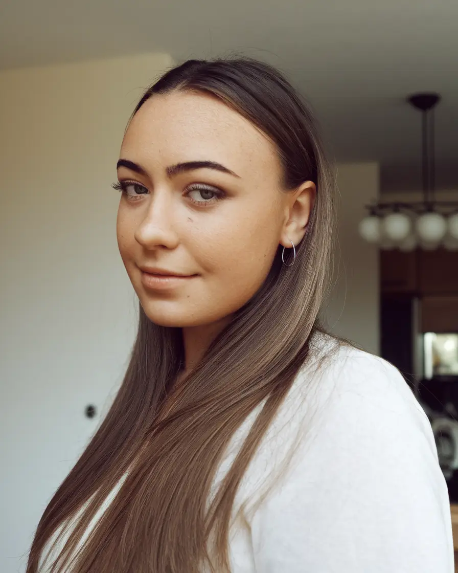 fall-brunette-hair-color-long-polished-natural
