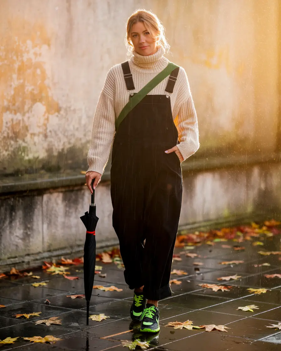new-fall-styles-2025-Playful-Overalls-with-Sporty-Layers