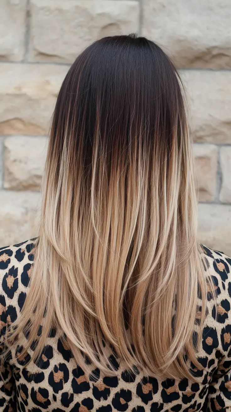 Ombre Blonde Fade Chic and Cute Hair Color Ideas for Fall 2025