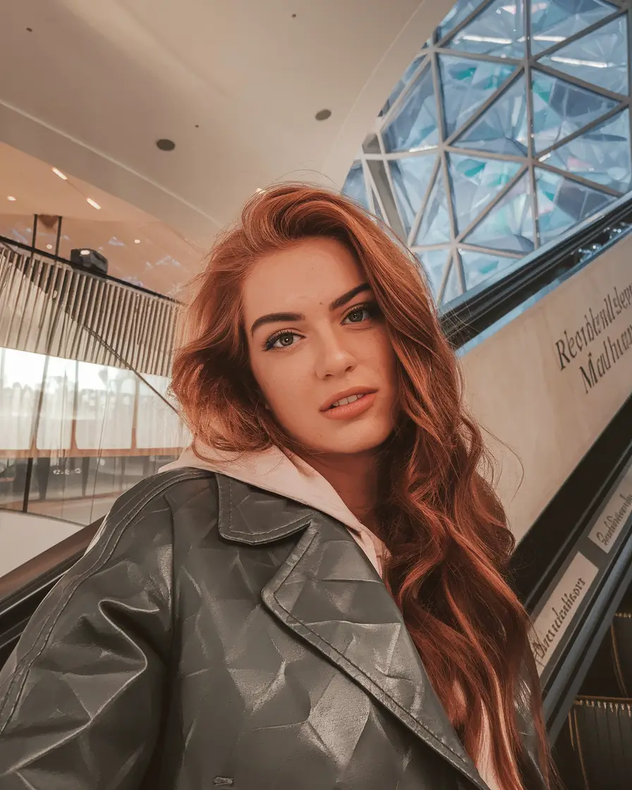 Chestnut Red Layers Chic and Cute Hair Color Ideas for Fall 2025