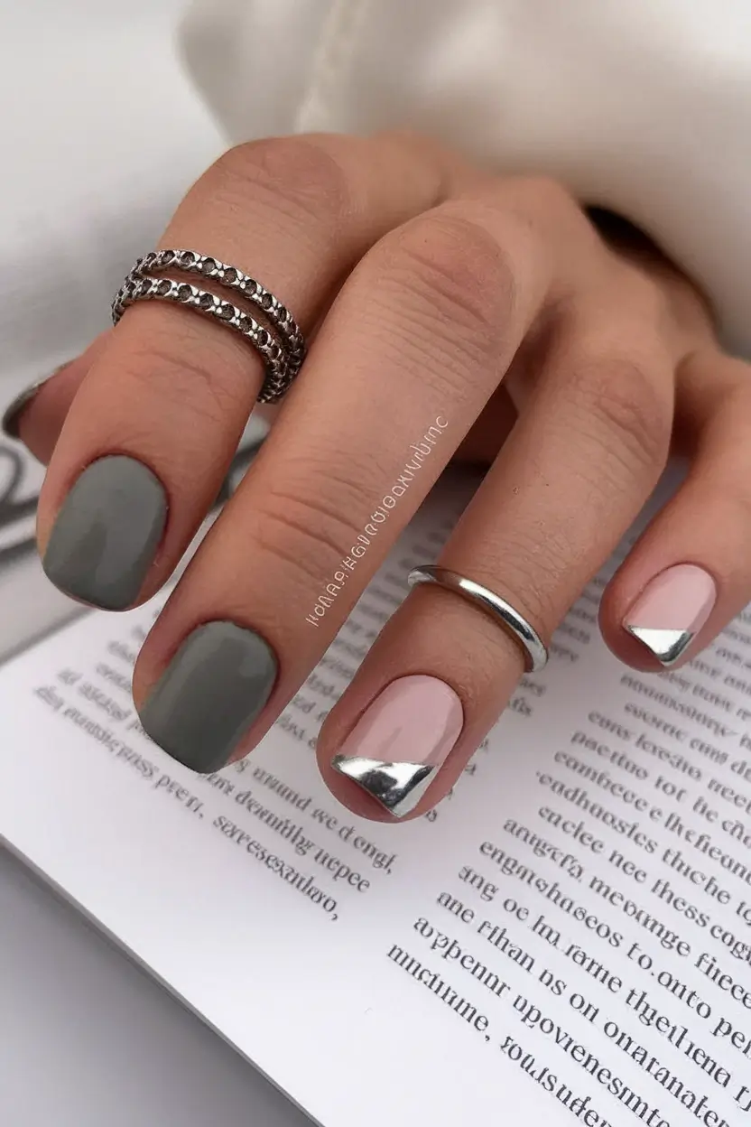 ideas autumn short+Chrome Dipped Minimalism