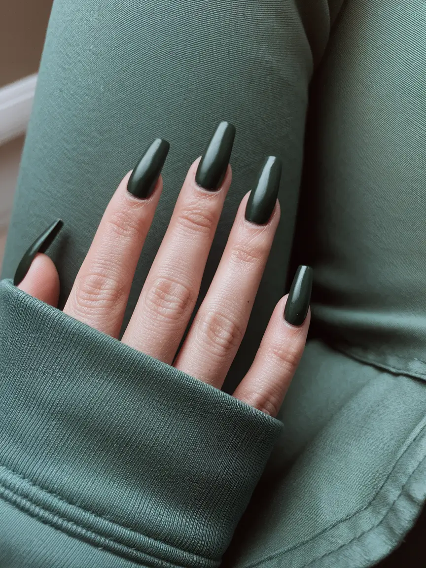 ideas autumn long+Olive Luxe Length