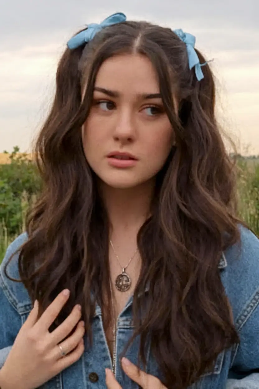 Cute and Easy Hairstyles for Fall Season 2025 Double Ribbon Charm