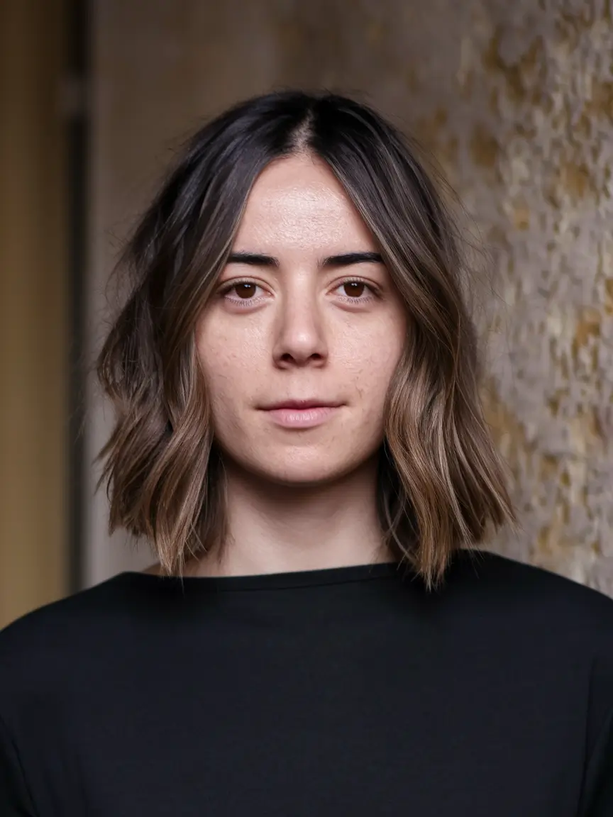 fall hairstyle short hair Subtle Volume Meets Effortless Edge