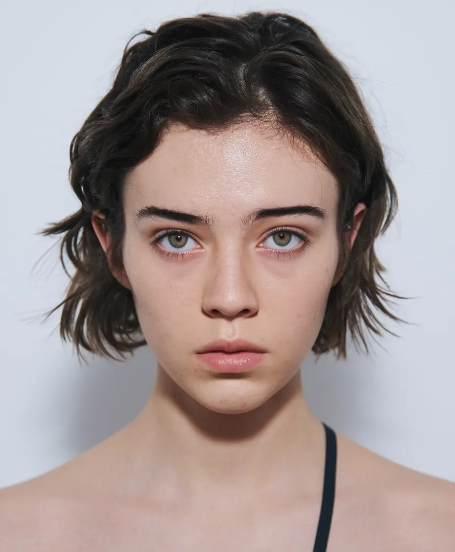 pixie hairstyles for round faces Grunge-Edged Wet Shag