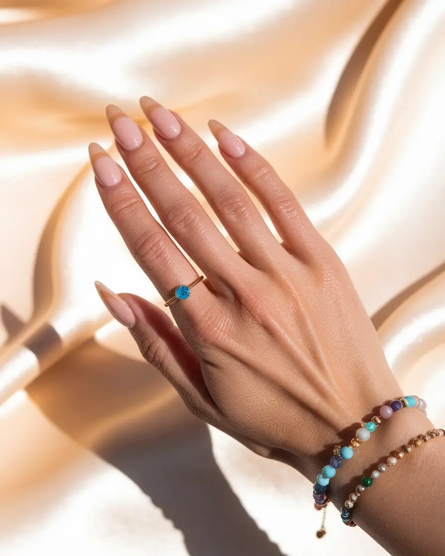 Fall ballerina nails 2025 – Sheer Nude Perfection