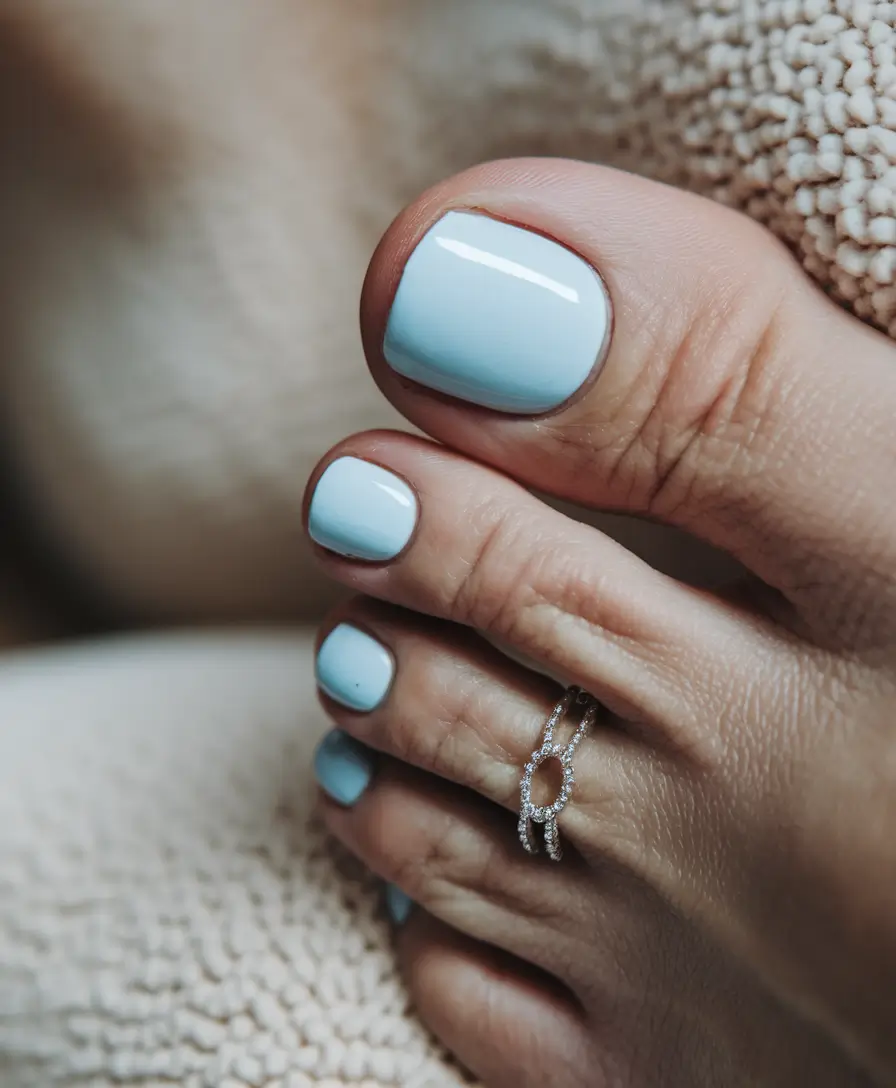 fall toe nail colors pedicures colour Cloud-Soft Minimalism