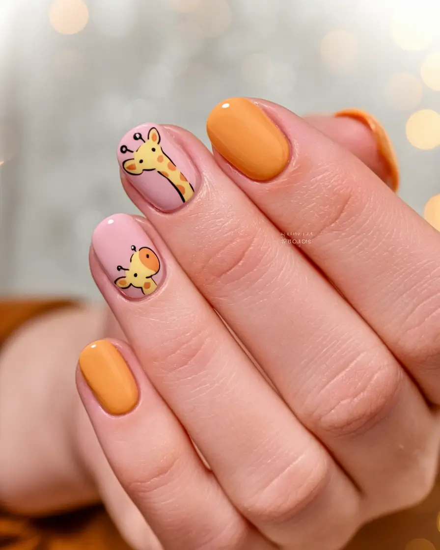 fall season nails colors almond+Whimsy in the Wild