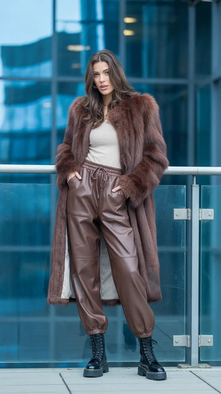 casual winter outfits 2025 women Rich Textures and Winter Drama