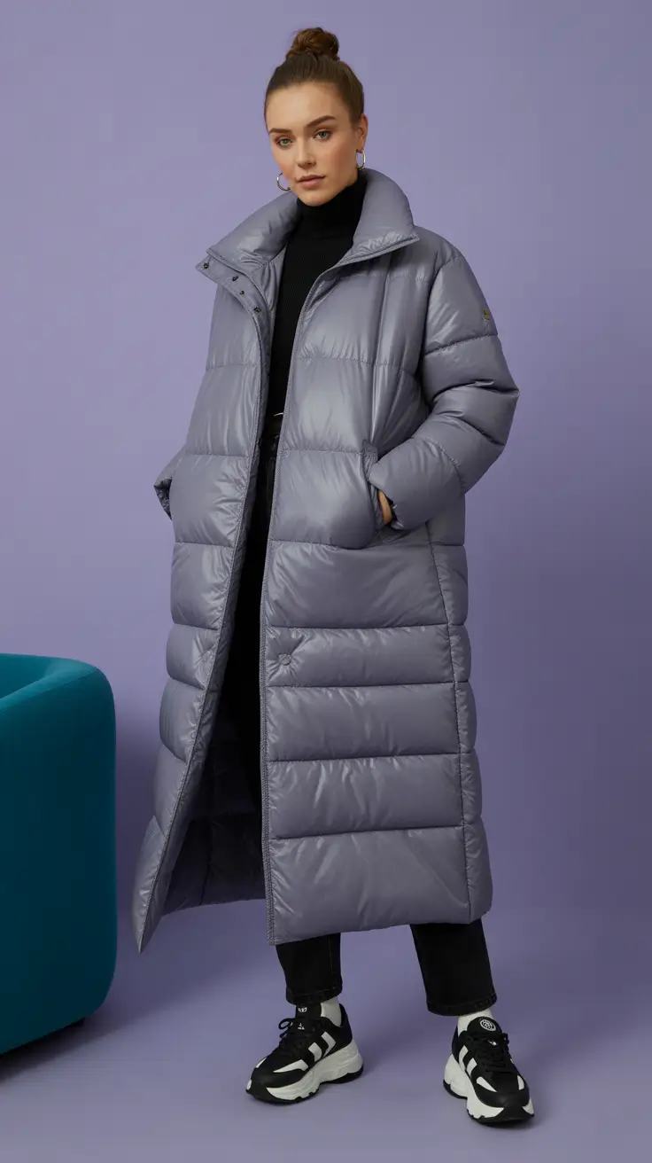 casual winter outfits 2025 women Street-Savvy Puffer Energy