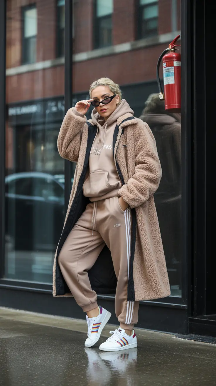 Elegant Classy Outfit for Winter 2025 2026 Sporty Comfort with Streetwear Edge