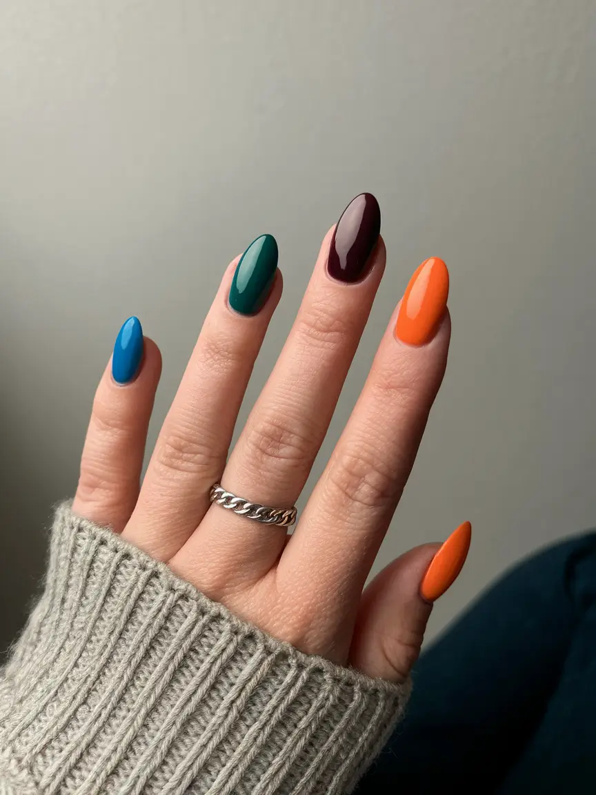 Fall 2025 Colors for Nails - Playful Autumn Spectrum