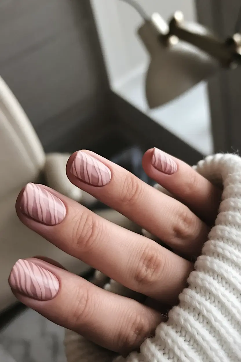 Fall 2025 Colors for Nails - Knit-Inspired Texture
