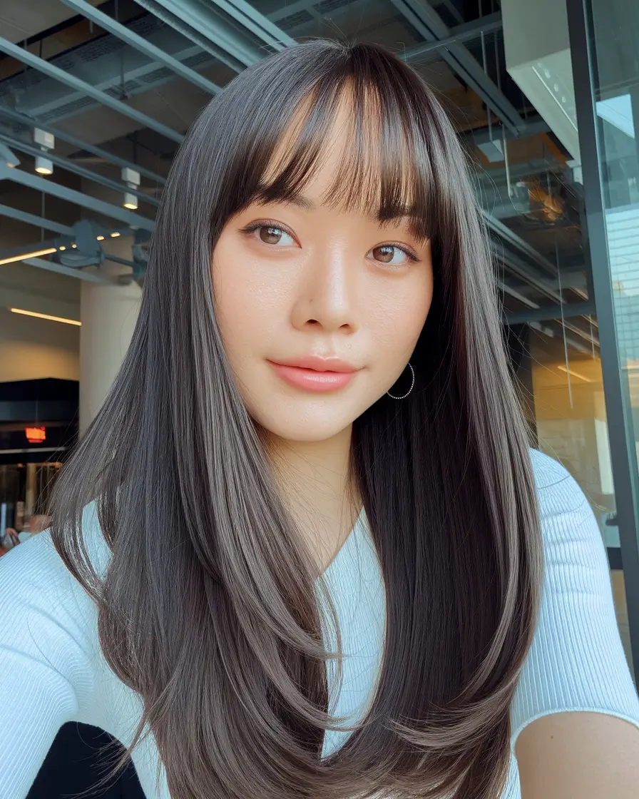 fall-hairstyles-and-colors-smooth-layers-bangs