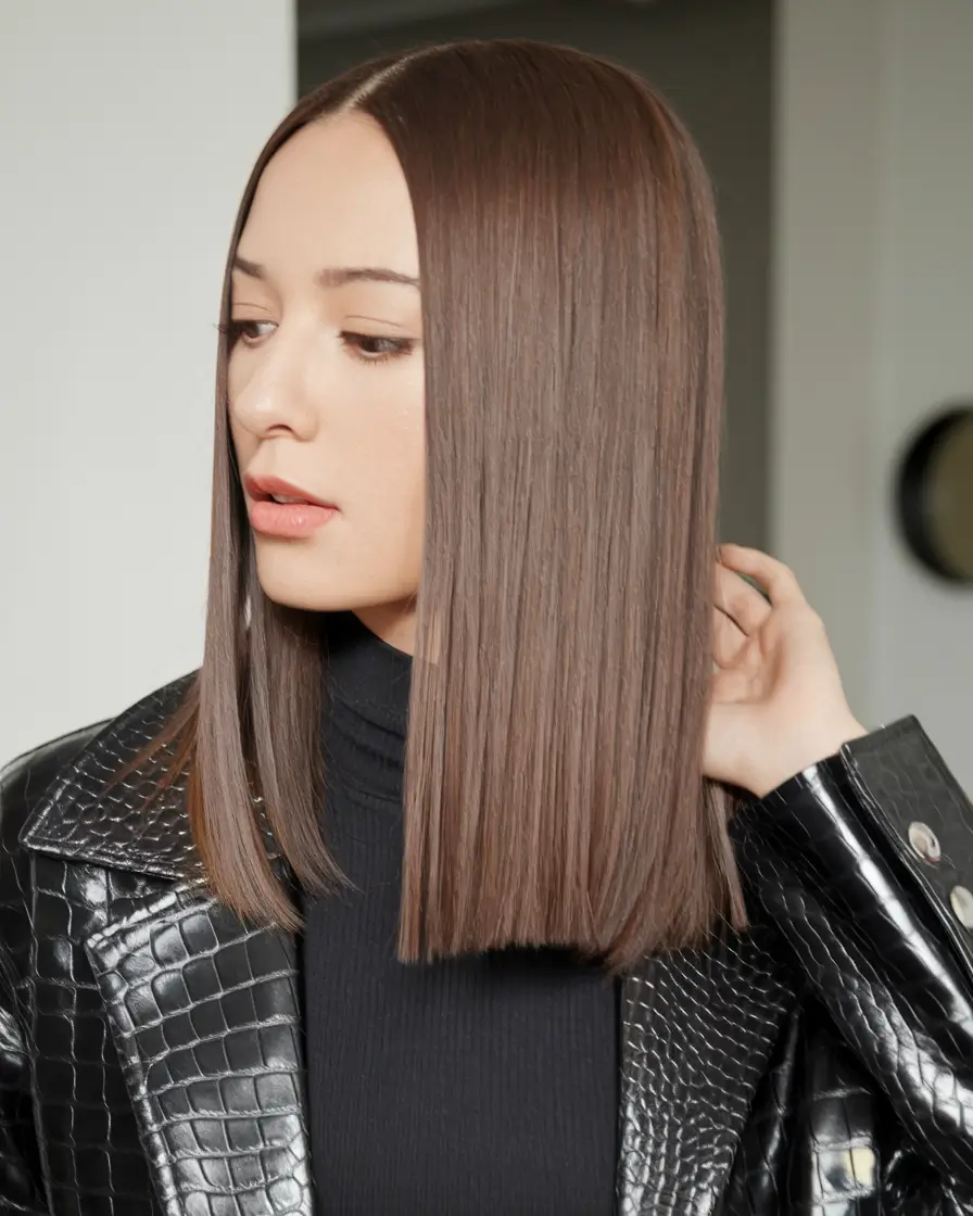 fall-hairstyles-and-colors-polished-espresso-lob