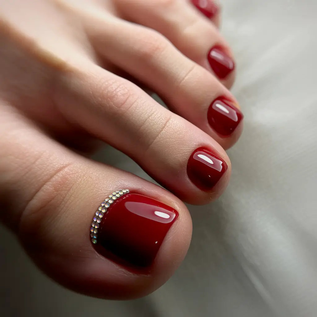 november-toe-nails-ideas-Ruby-Crescent-Glam