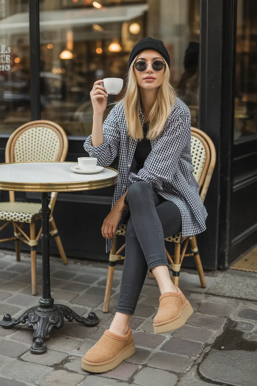uggs outfit winter Playful Street Style Energy