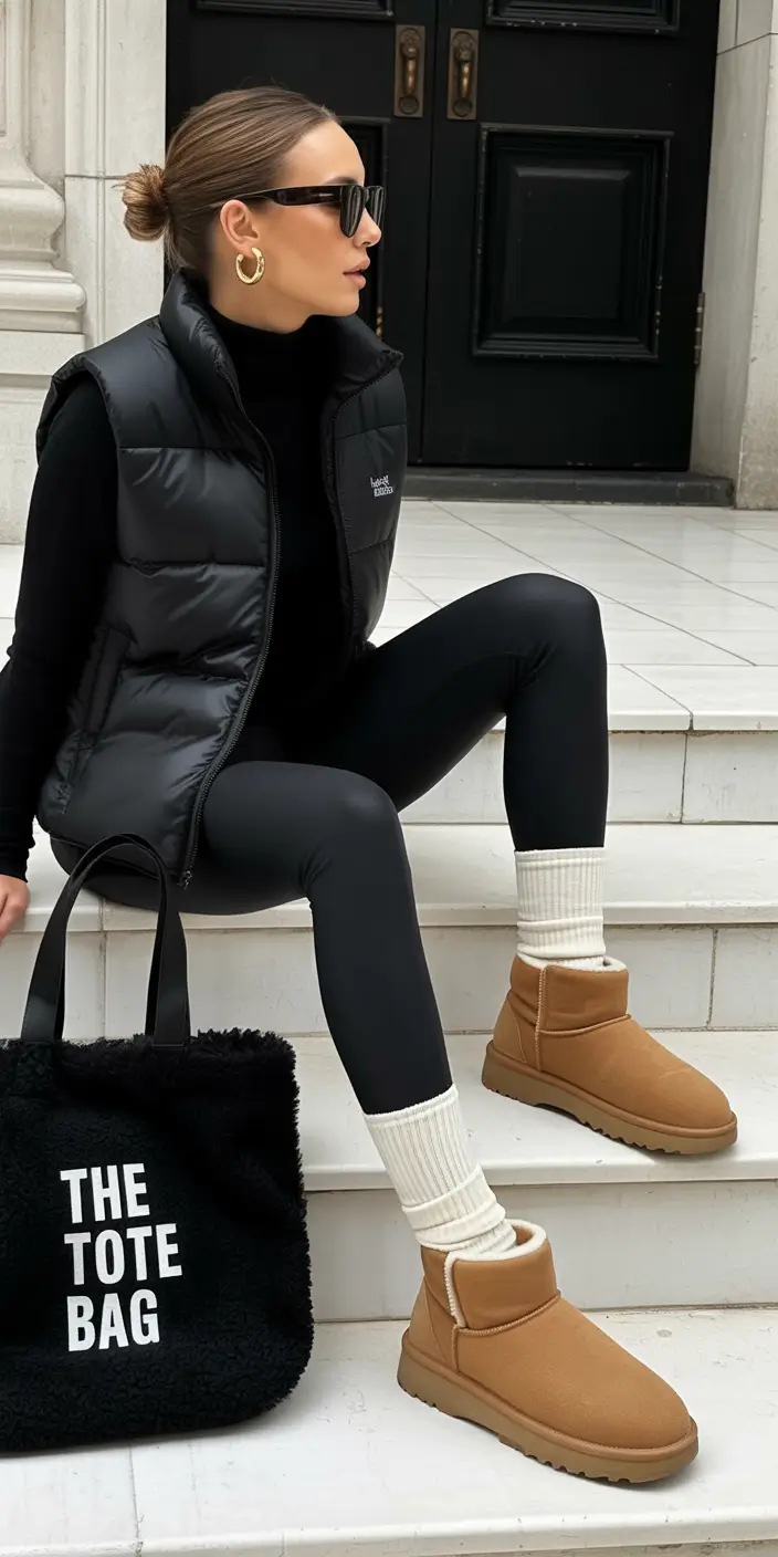 uggs outfit winter Classic Ultra Mini with Modern Minimalism