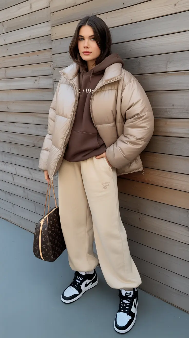 winter outfit inspo 2026 aesthetic Relaxed Hoodie Core