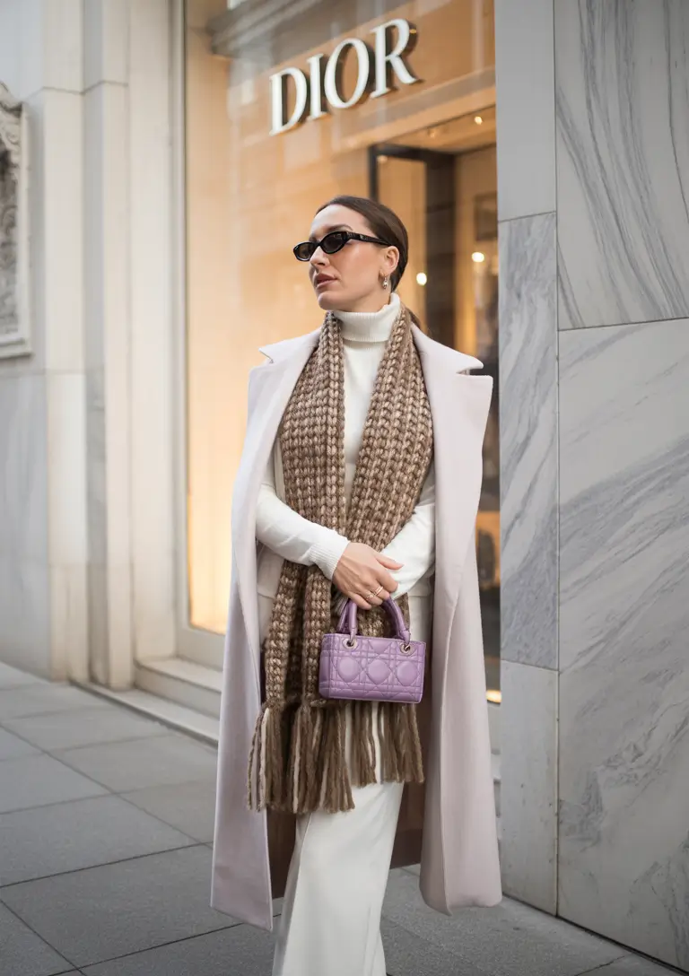 winter outfits inspiration elegant luxe