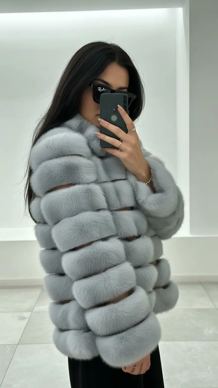 Winter Outfits Cold Weather Silver Fox Glam